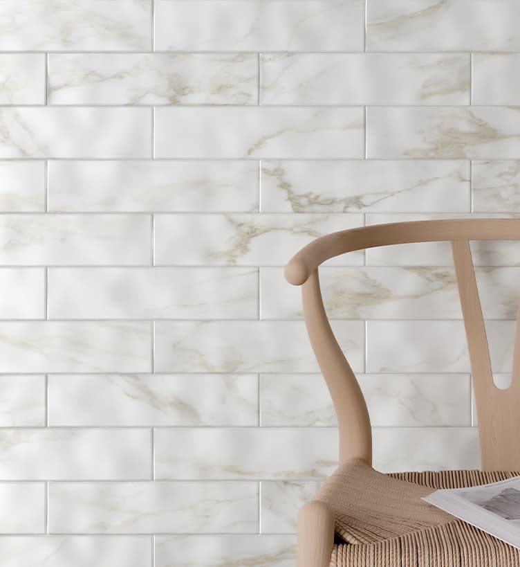 Raffino Calacatta Dolce Anatolia Tile Floor Mart Canada