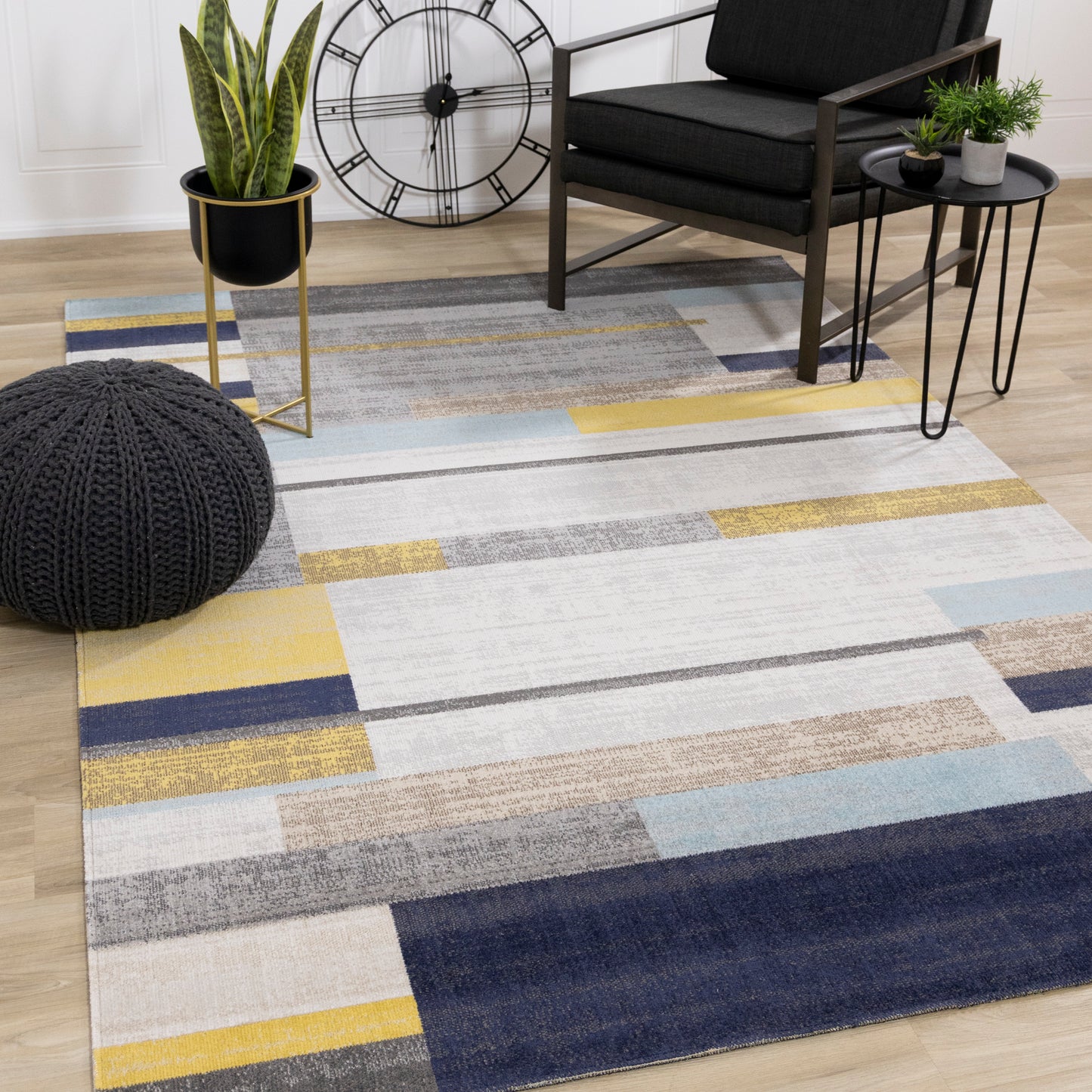 Sara G994 Grey Yellow Blue Kalora Rugs Floor Mart Canada
