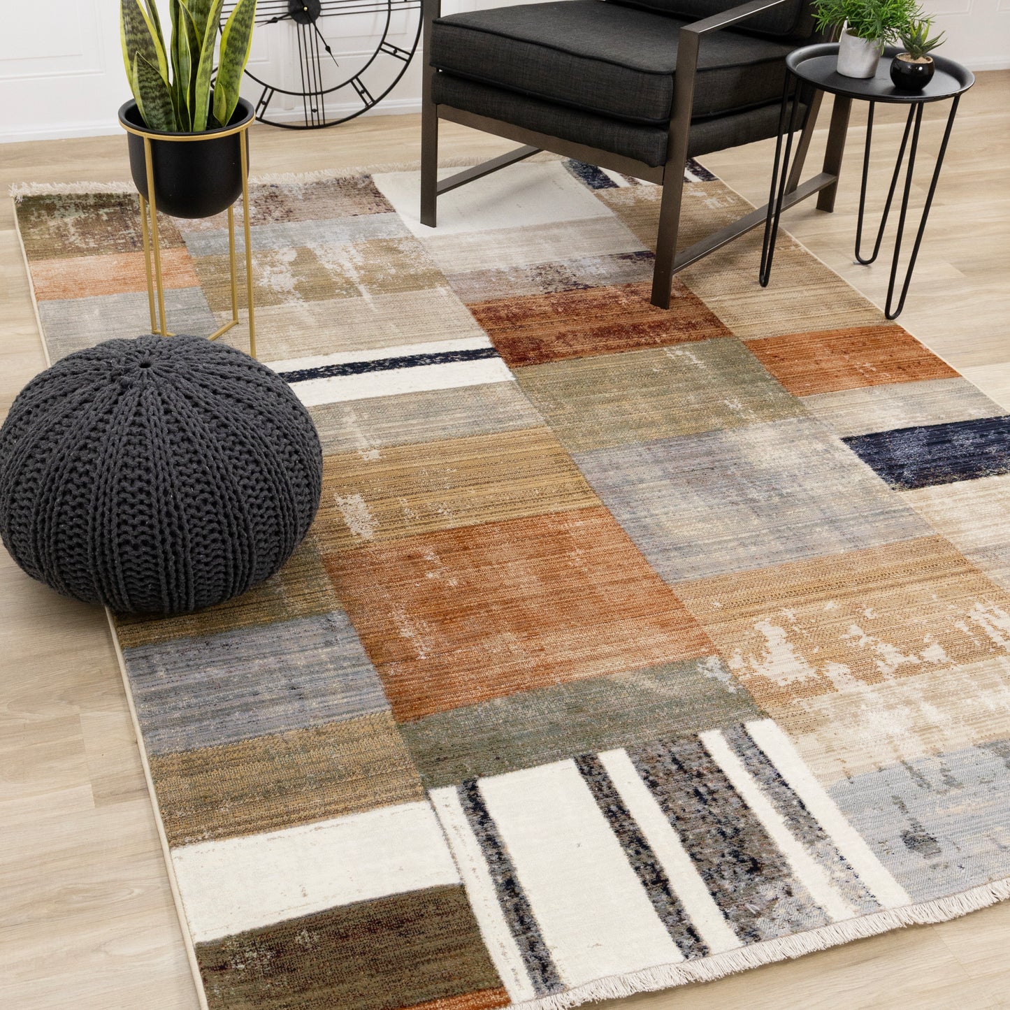 Serene D975 Beige Grey Multi Kalora Rugs Floor Mart Canada
