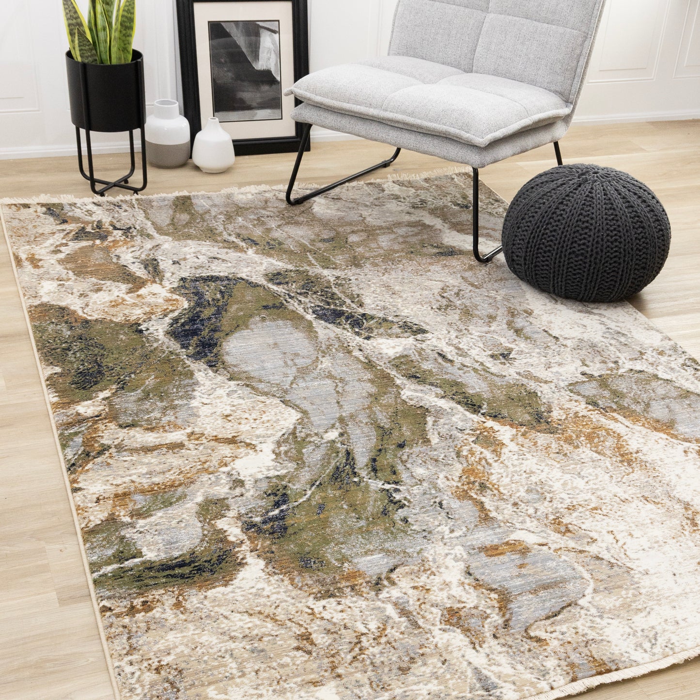 Serene H782 Multi Kalora Rugs Floor Mart Canada