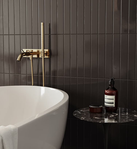 Soho Retro Black Anatolia Tile Floor Mart Canada