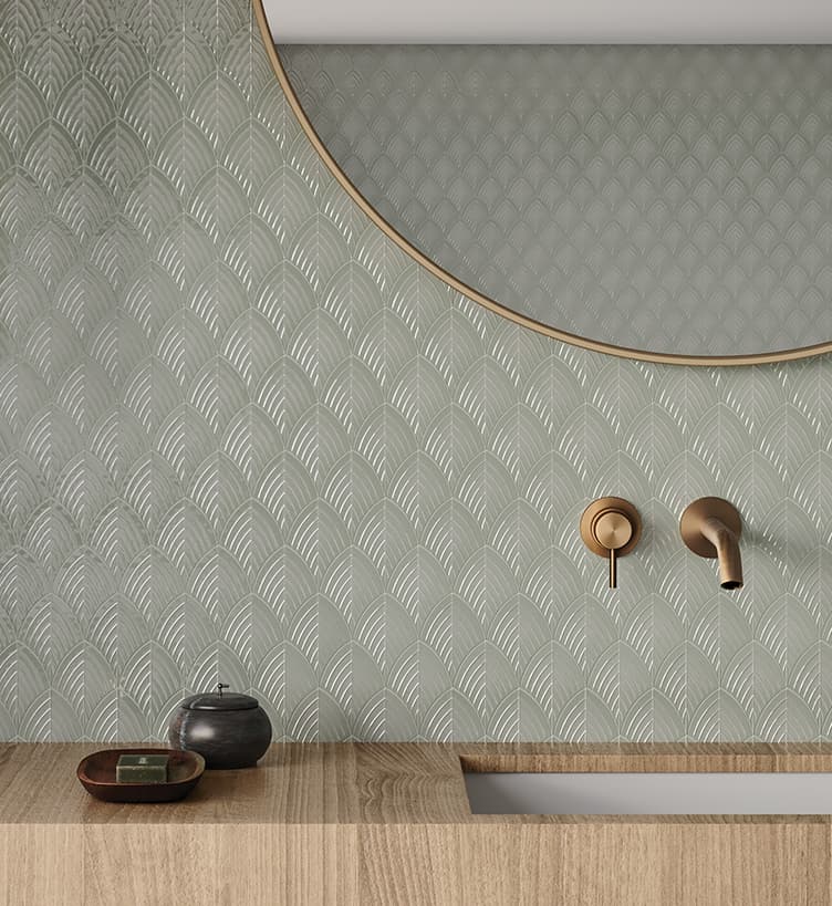 Soho Soft Sage Anatolia Tile Floor Mart Canada