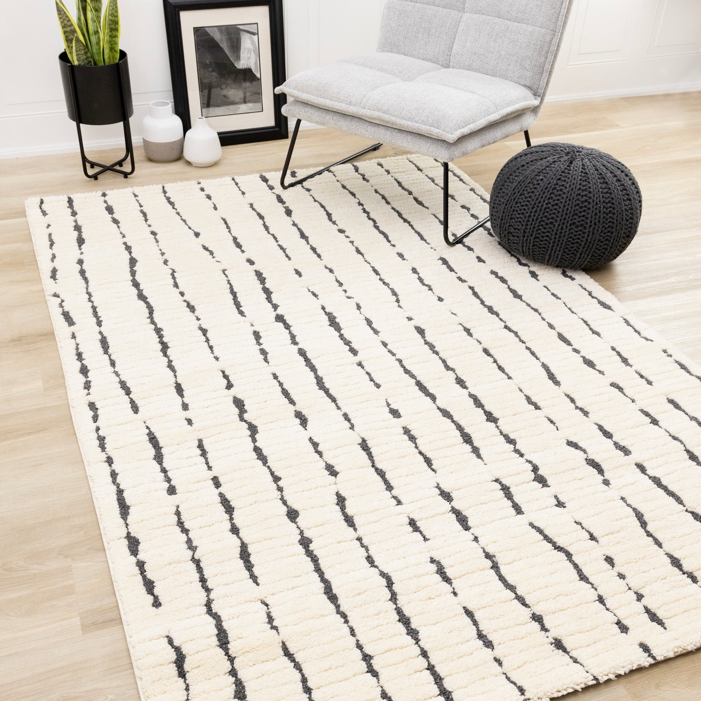 Talia 1319 Cream Grey Kalora Rugs Floor Mart Canada