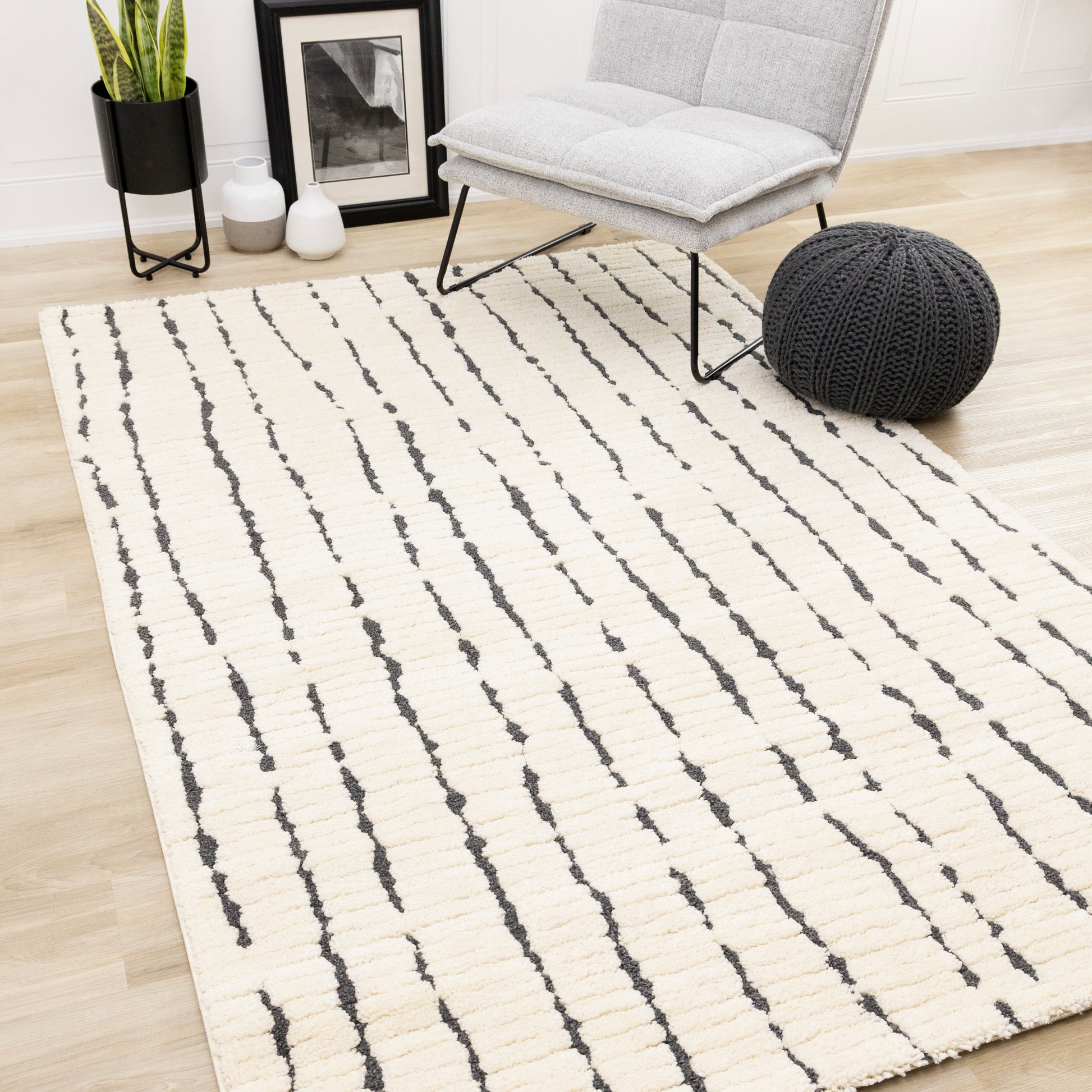 Talia 1319 Cream Grey Kalora Rugs Floor Mart Canada