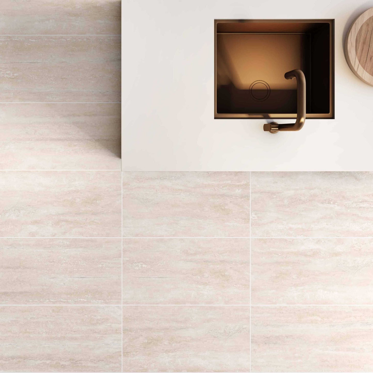 Travertino Ceratec Surfaces Floor Mart Canada