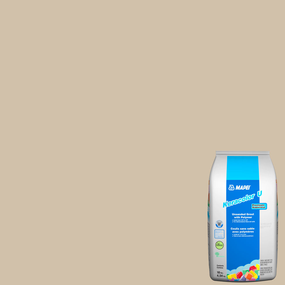 Mapei - Keracolor U Unsanded Grout with Polymer #5015 Bone 10 lb