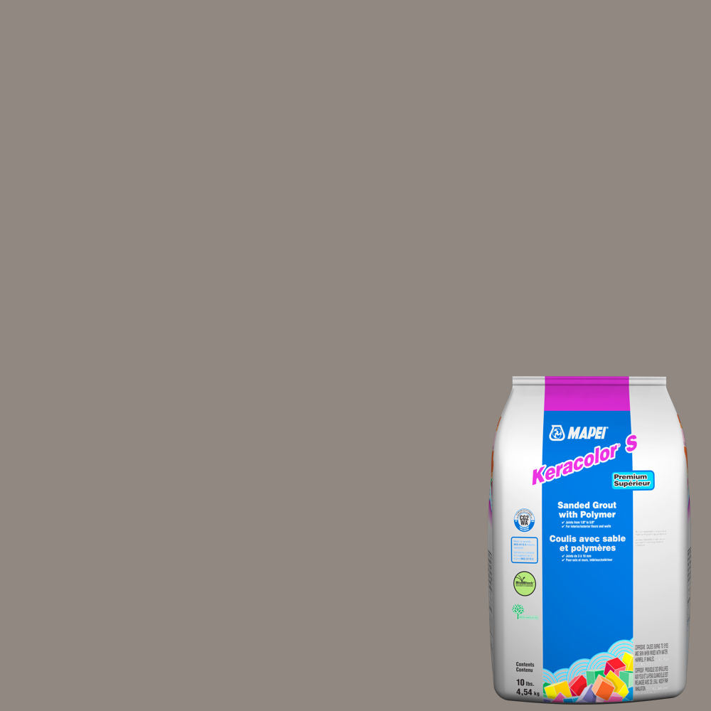 Mapei - Keracolor S Sanded Grout with Polymer #5002 Pewter 10 lb