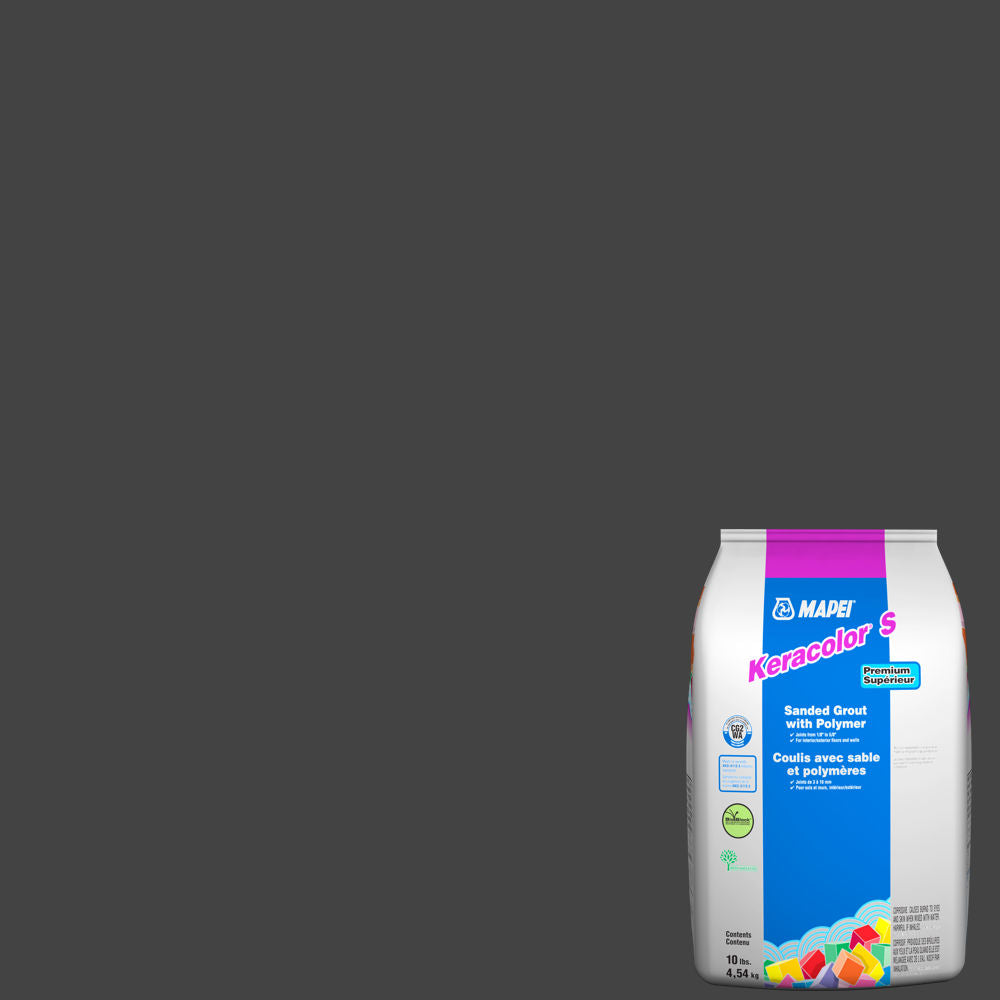 Mapei - Keracolor S Sanded Grout with Polymer #5010 Black 10 lb