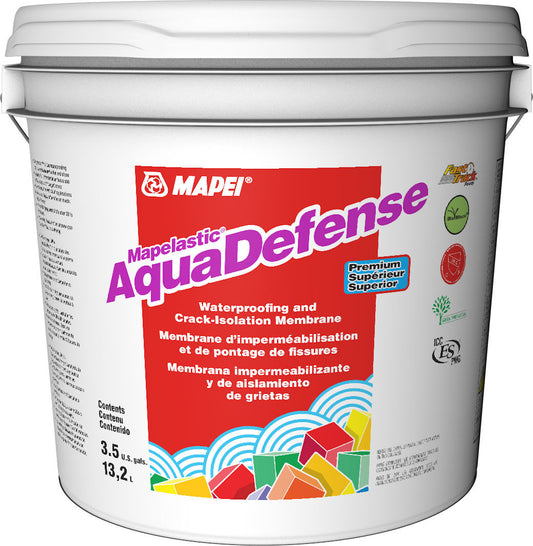 Mapei - AquaDefense Premium Waterproofing & Crack-Isolation Membrane - 13.2 L