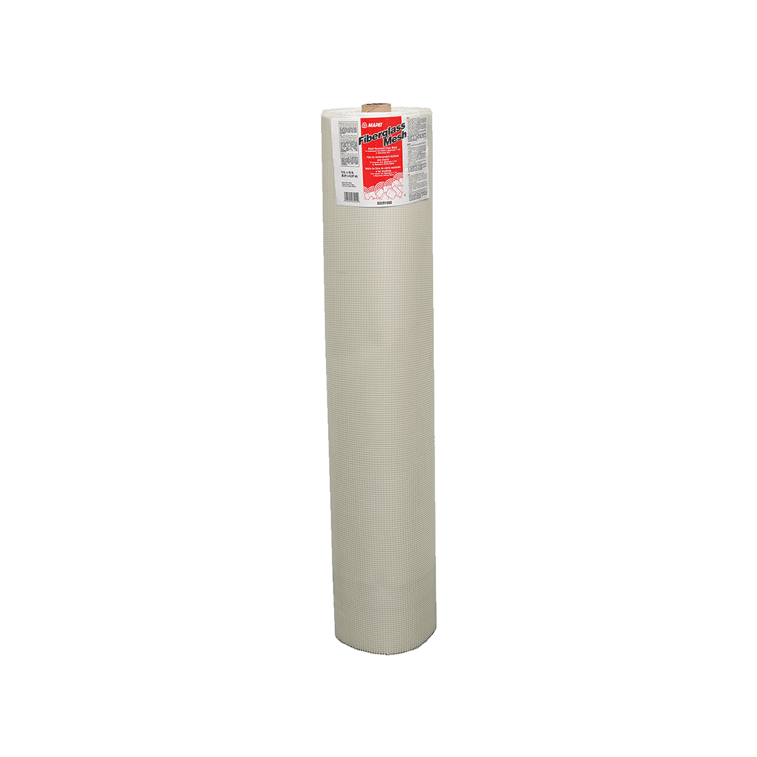 Mapei - Fiberglass Mesh Reinforcement Net, Roll - 39 3/8" x 328'