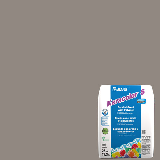 Mapei - Keracolor S Sanded Grout with Polymer #5002 Pewter 25 lb