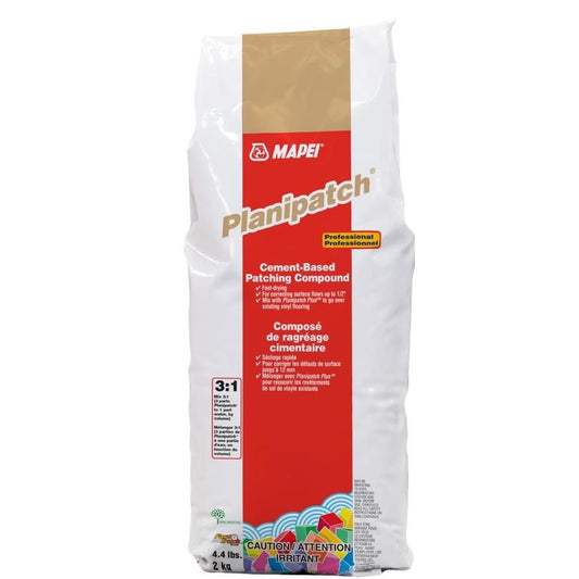 Mapei - Planipatch Fast-Setting Polymer-Modified Cement-Based Patching Compound - 4.4 lb
