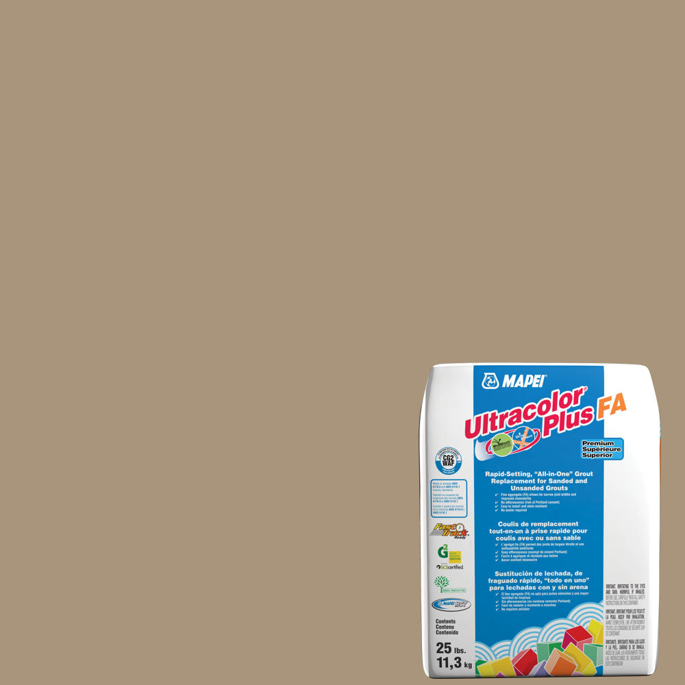 Mapei - Ultracolor Plus FA Rapid-Setting All-in-One Grout #5005 Chamois 25 lb