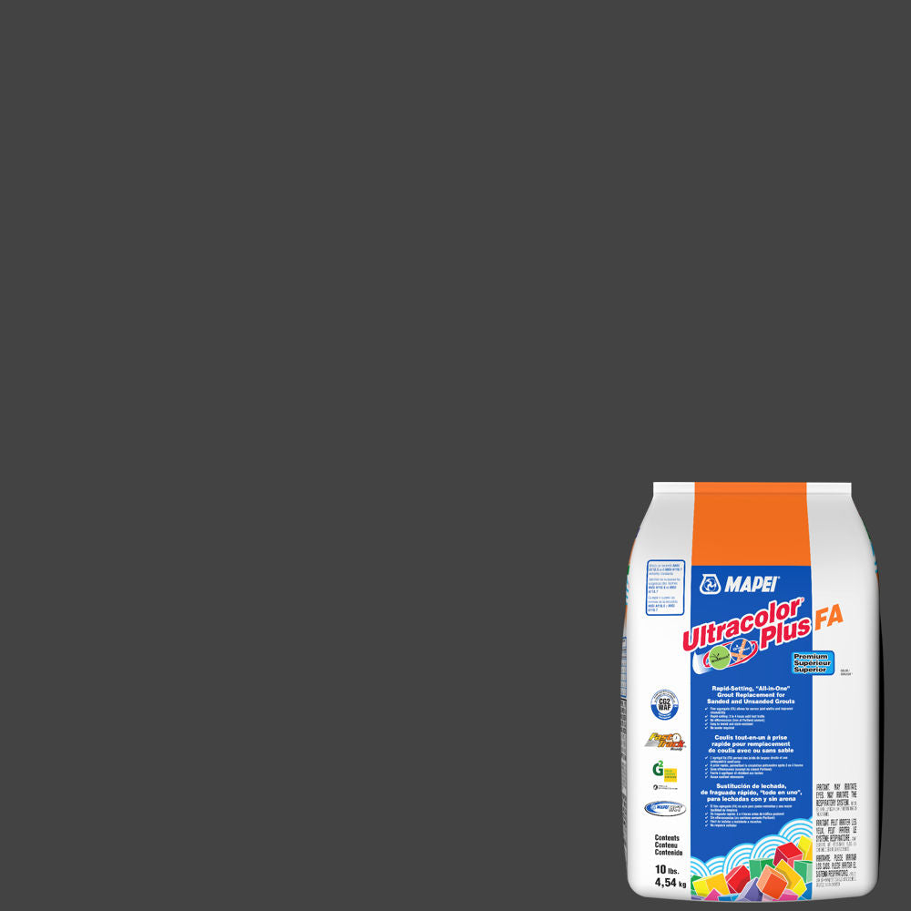 Mapei - Ultracolor Plus FA Rapid-Setting All-in-One Grout #5010 Black 10 lb