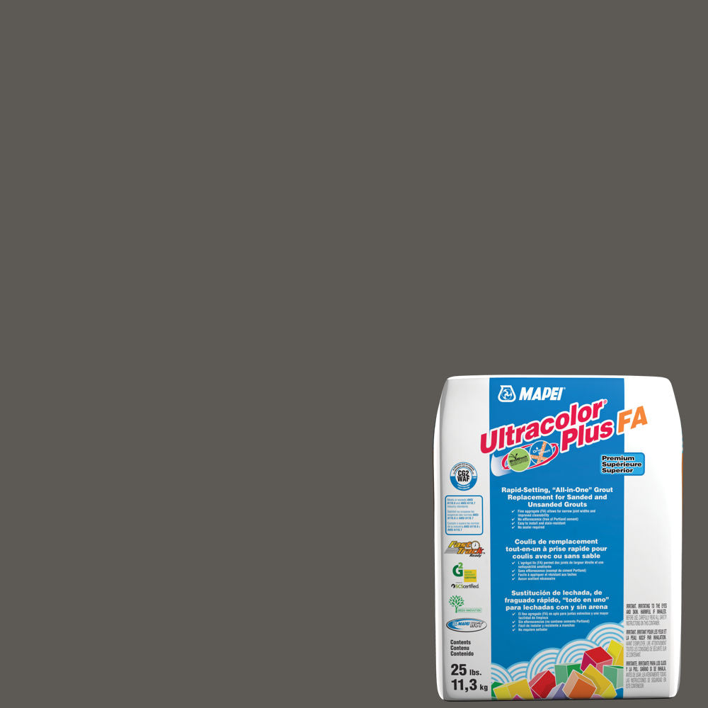 Mapei - Ultracolor Plus FA Rapid-Setting All-in-One Grout #5047 Charcoal 25 lb