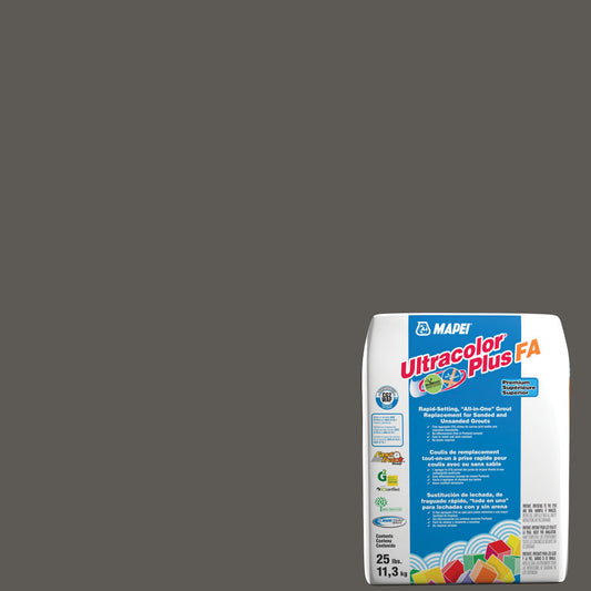 Mapei - Ultracolor Plus FA Rapid-Setting All-in-One Grout #5047 Charcoal 25 lb