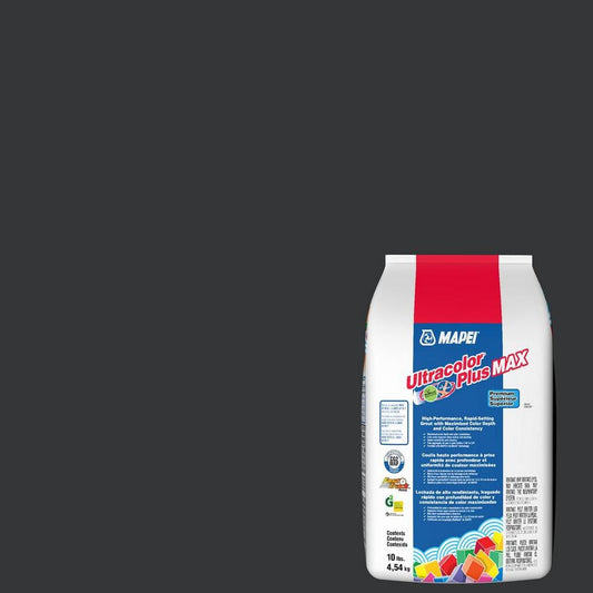 Mapei - Ultracolor Plus Max High-Performance Rapid-Setting Grout #5118 Jet Black 10 lb