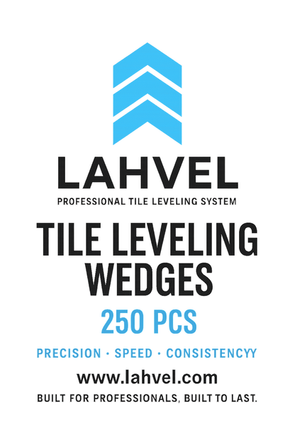 Lahvel Tile Leveling Wedges – Professional Reusable Wedge System