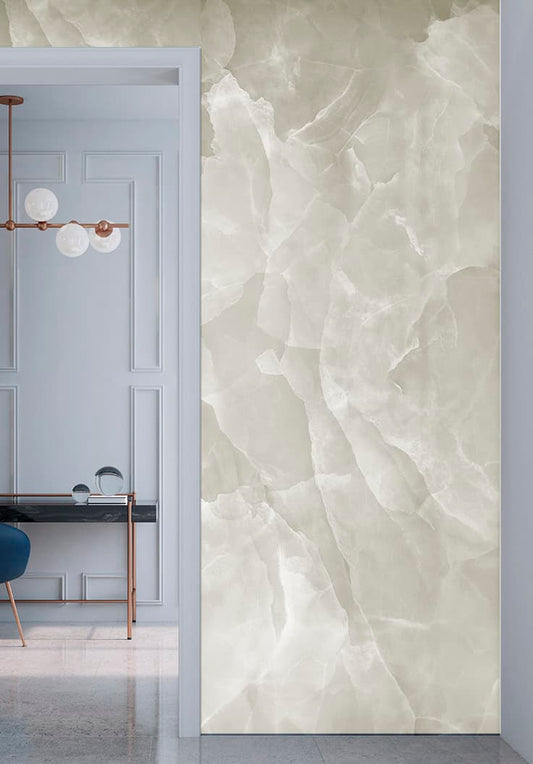 EK Onyx White Matte Sarana Tile Floor Mart Canada