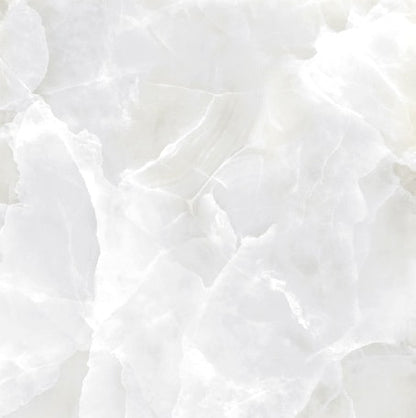 EK Onyx White Polished Sarana Tile Floor Mart Canada