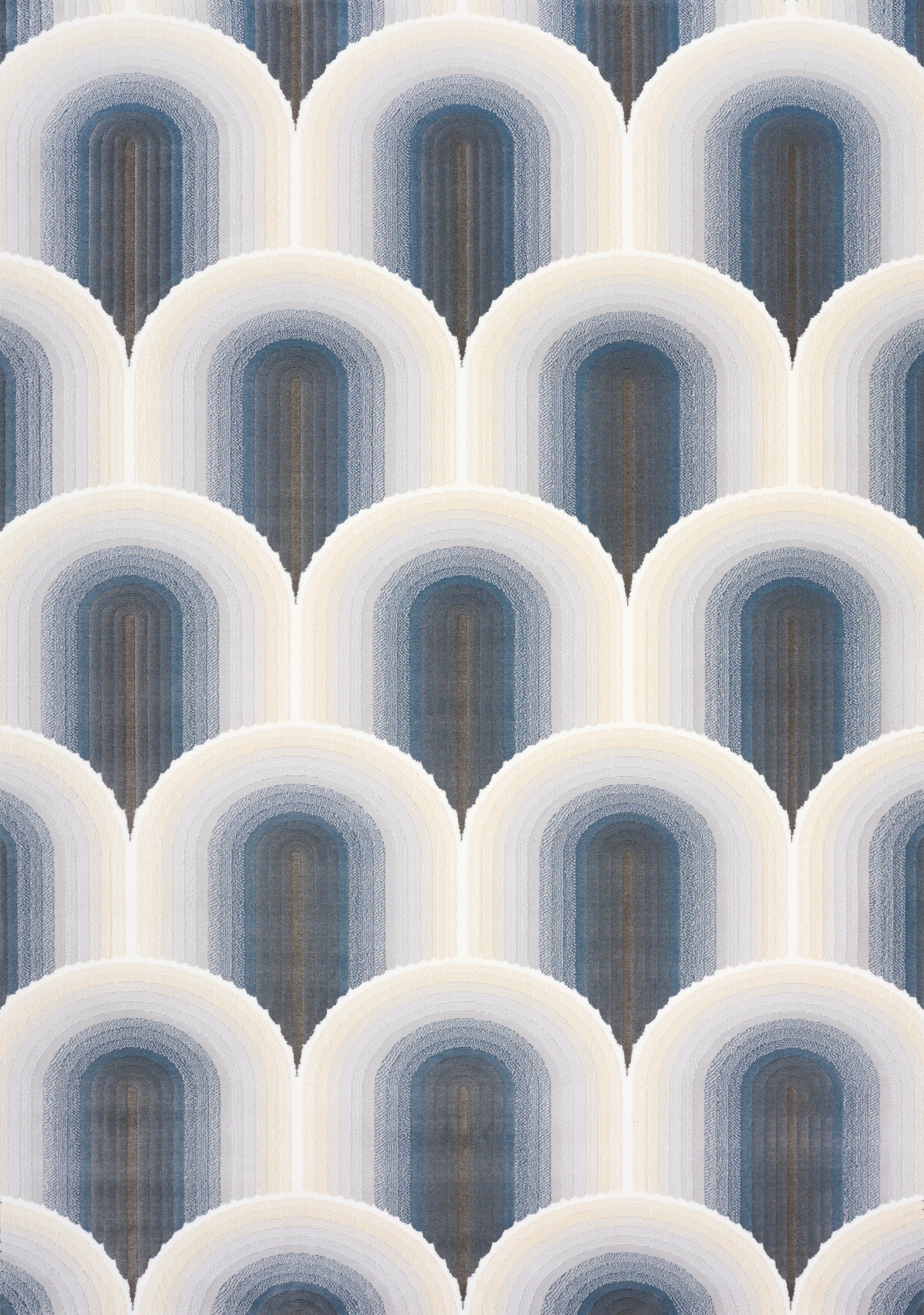 Ella 475297 Cream Blue Grey Kalora Rugs Floor Mart Canada