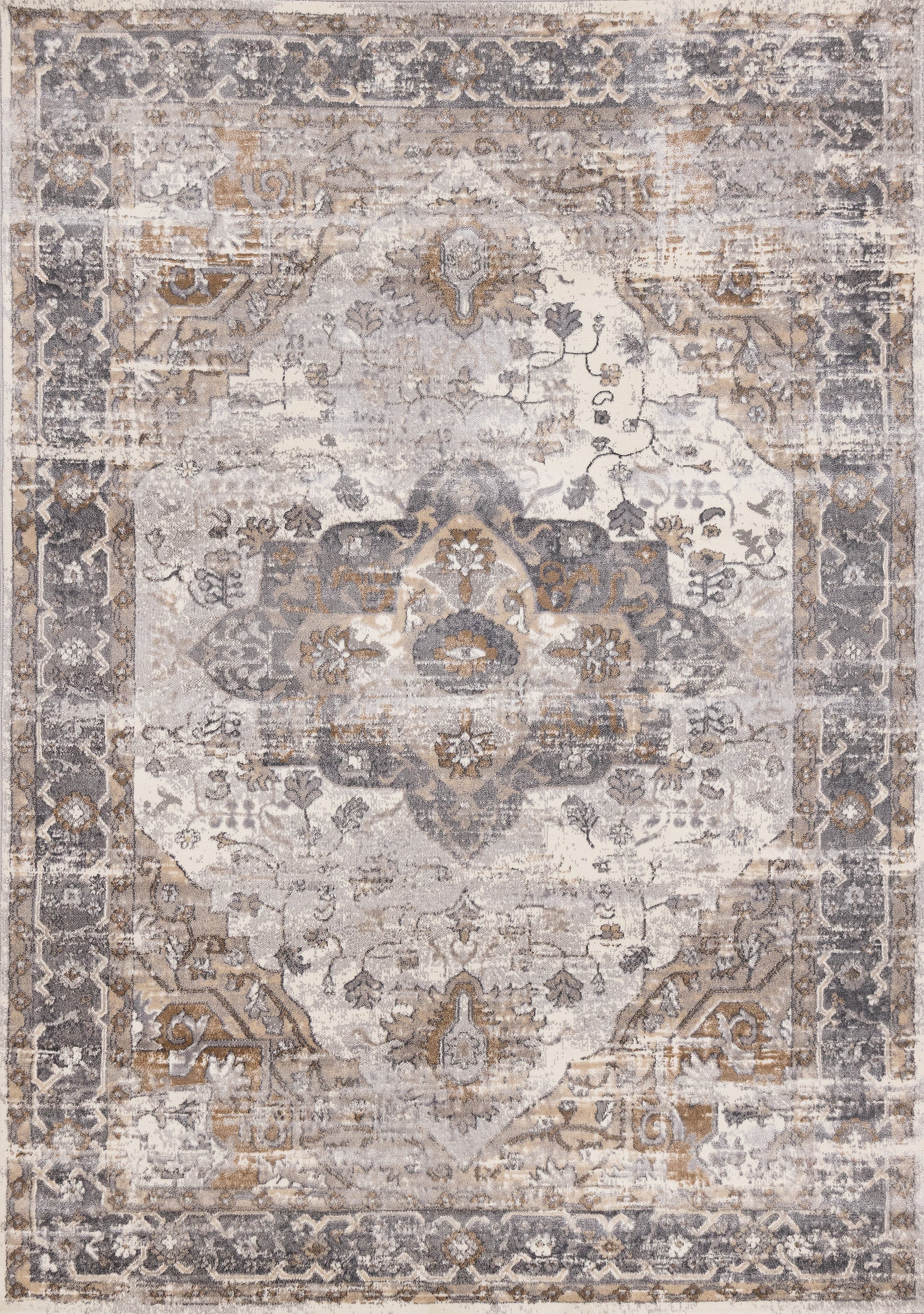 Emory 5784 Grey Brown Kalora Rugs Floor Mart Canada