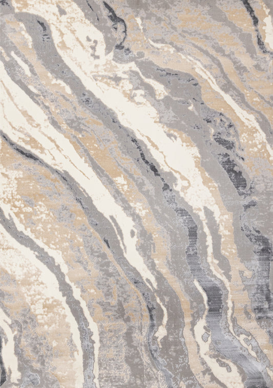 Emory 5894 Grey Cream Kalora Rugs Floor Mart Canada