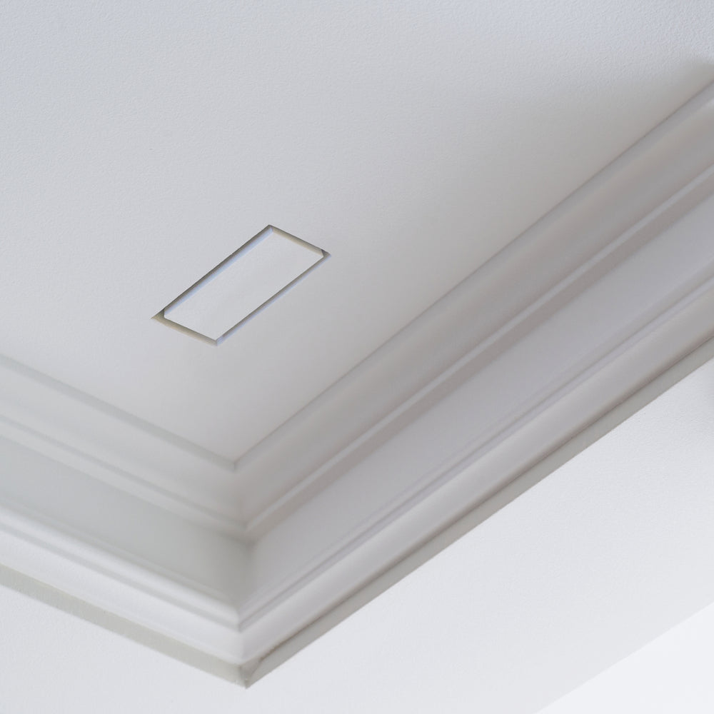 Aria Luxe - Flush Wall Vent 4"x10" White