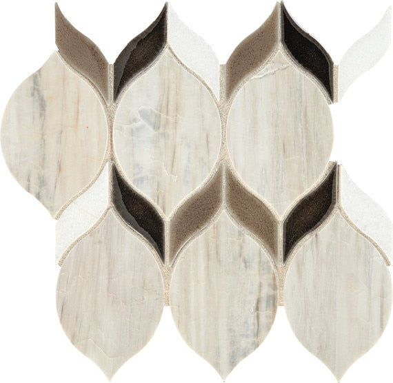 Fonte Pier White Blend DA49 Daltile Floor Mart Canada