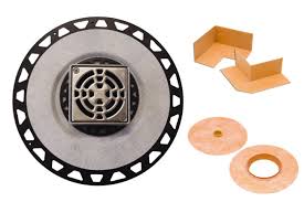 KERDI-DRAIN ABS 2" FLANGE / 4" GRATE STN STEEL Schluter Floor Mart Canada