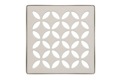 KERDI-DRAIN GRATE KIT 4" CREAM FLORAL Schluter Floor Mart Canada