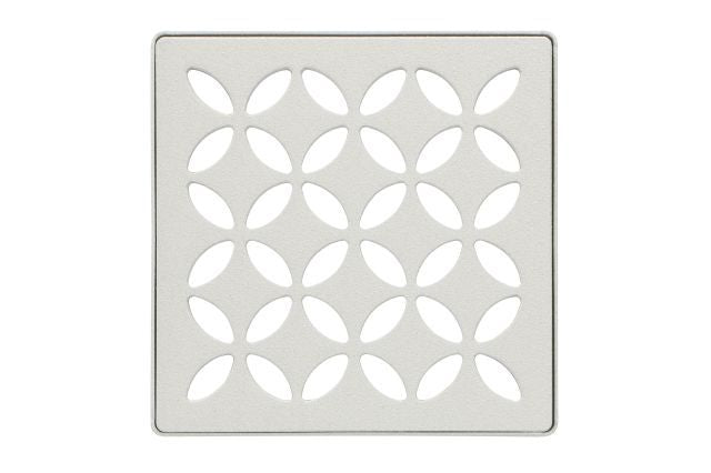 KERDI-DRAIN GRATE KIT 4" GREIGE FLORAL Schluter Floor Mart Canada