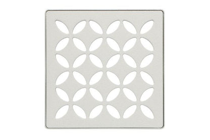 KERDI-DRAIN GRATE KIT 4" GREIGE FLORAL Schluter Floor Mart Canada