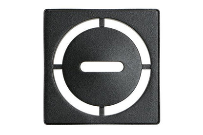 KERDI-DRAIN GRATE KIT 4" MATTE BLACK PURE Schluter Floor Mart Canada