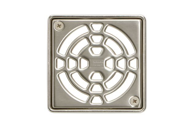 KERDI-DRAIN GRATE KIT 4" NICKEL DES1 Schluter Floor Mart Canada