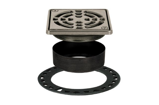 KERDI-DRAIN GRATE KIT 4" STN STEEL Schluter Floor Mart Canada