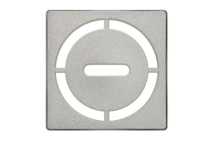 KERDI-DRAIN GRATE KIT 4" STONE GREY PURE Schluter Floor Mart Canada