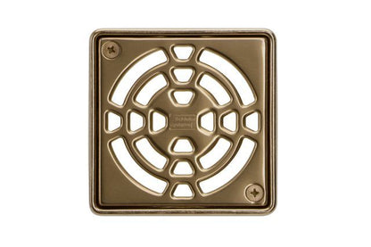 KERDI-DRAIN GRATE KIT 4" VINTAGE GOLD DES1 Schluter Floor Mart Canada