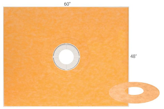 KERDI-SHOWER-TRAY 48" X 60" CEN Floor Mart Canada Floor Mart Canada