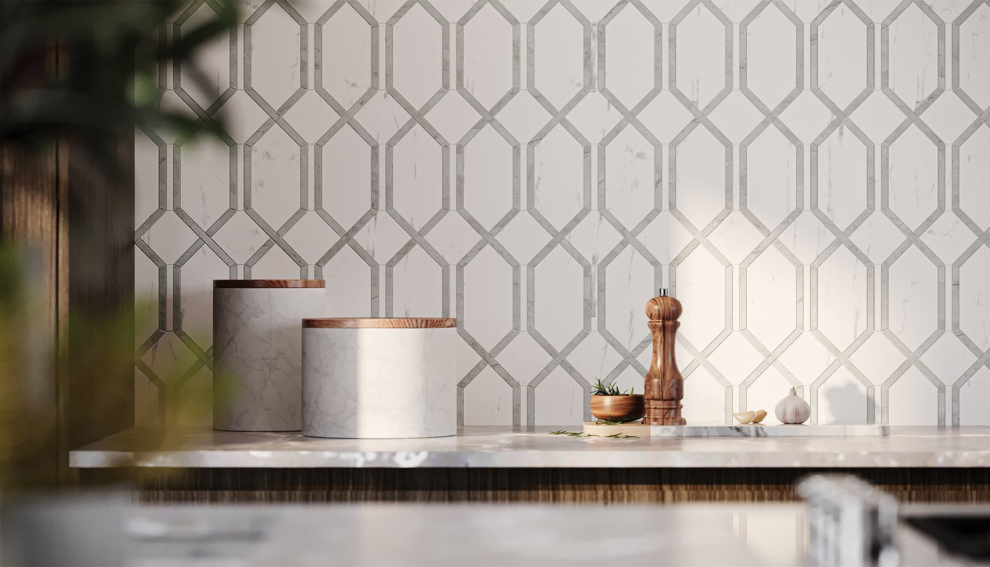 La Marca Statuario Nuovo Anatolia Tile Floor Mart Canada