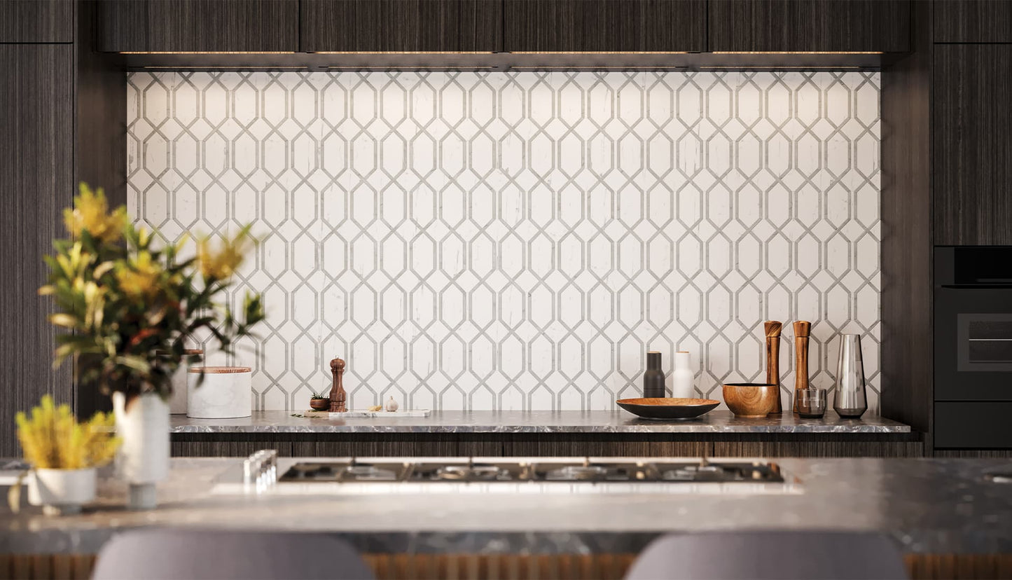 La Marca Statuario Nuovo Anatolia Tile Floor Mart Canada