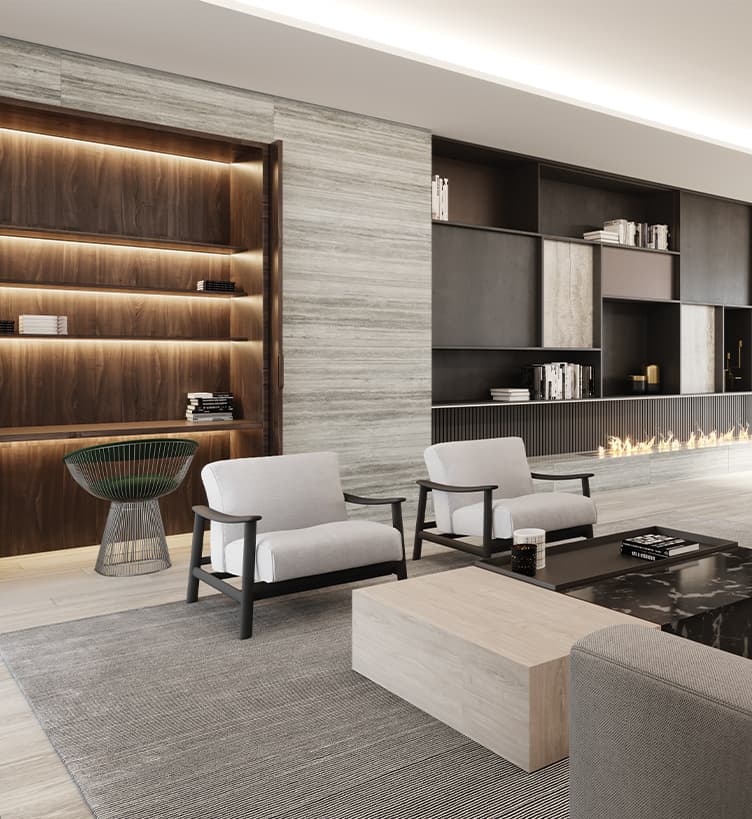 La Marca Travertino Instrata Anatolia Tile Floor Mart Canada