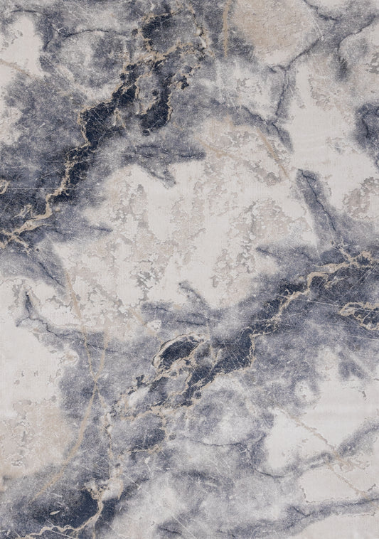 Luca G184 Grey Blue White Kalora Rugs Floor Mart Canada