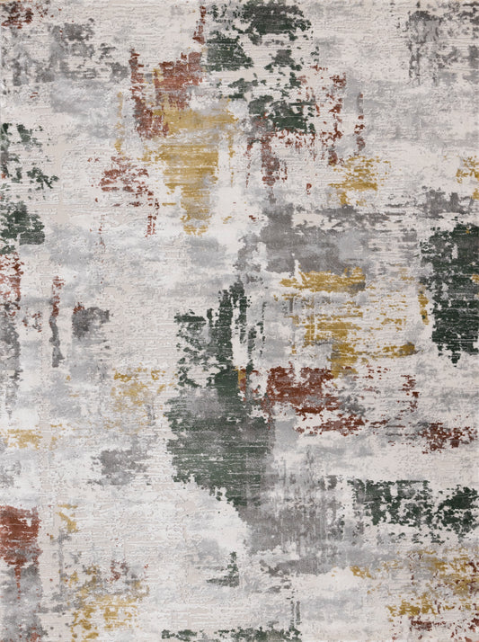 Luca G605 Grey White Multi Kalora Rugs Floor Mart Canada