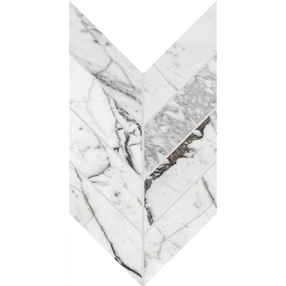 Marble Attaché Lavish Pearl Arabesque MA72 Daltile Floor Mart Canada