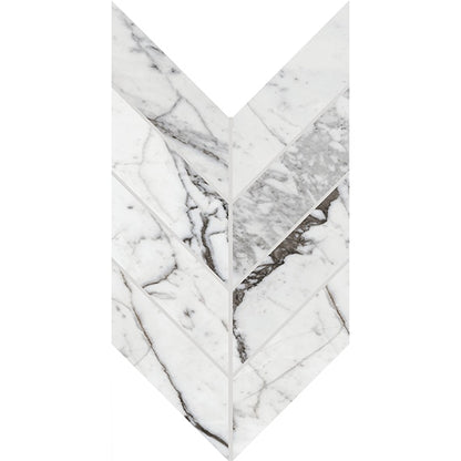 Marble Attaché Lavish Pearl Arabesque MA72 Daltile Floor Mart Canada
