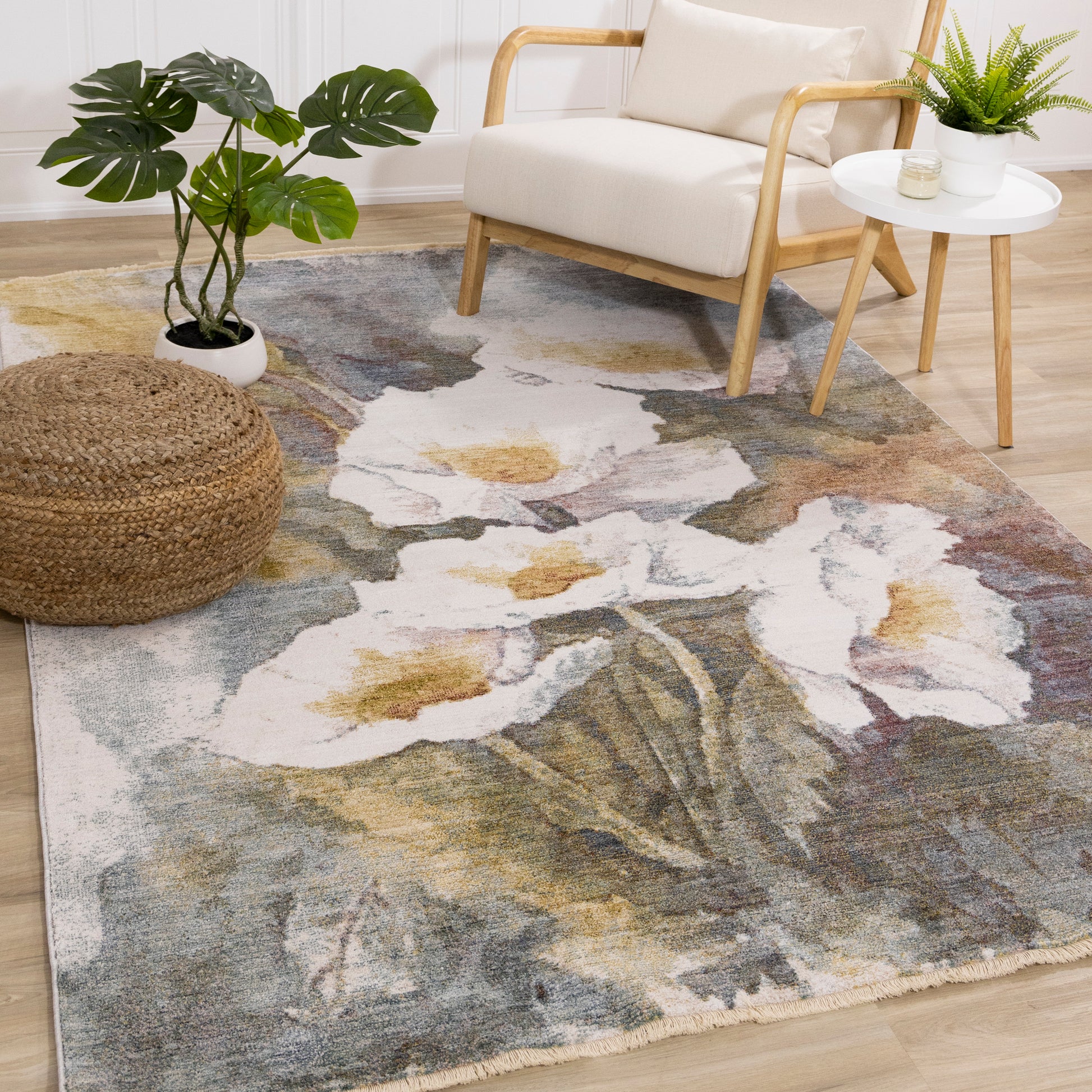 Marisa G394 Grey Green Cream Kalora Rugs Floor Mart Canada
