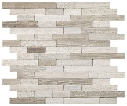 Minute Mosaix Chenille White L191 Daltile Floor Mart Canada