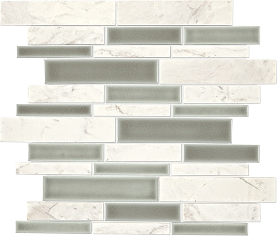 Raine Stratus White Blend DA34 Daltile Floor Mart Canada