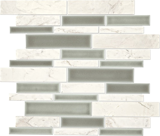 Raine Stratus White Blend DA34 Daltile Floor Mart Canada